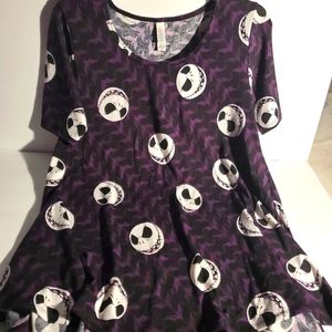 Lularoe Jack Skellington  XS Perfect-T Top